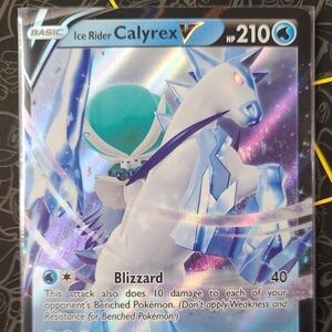Ice Rider Calyrex V SWSH Black Star Promos SWSH130 Holo Promo